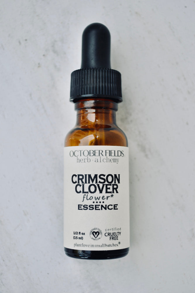 Crimson Clover flower essence