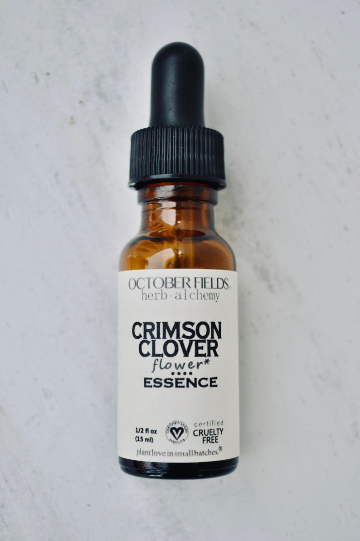 Crimson Clover flower essence