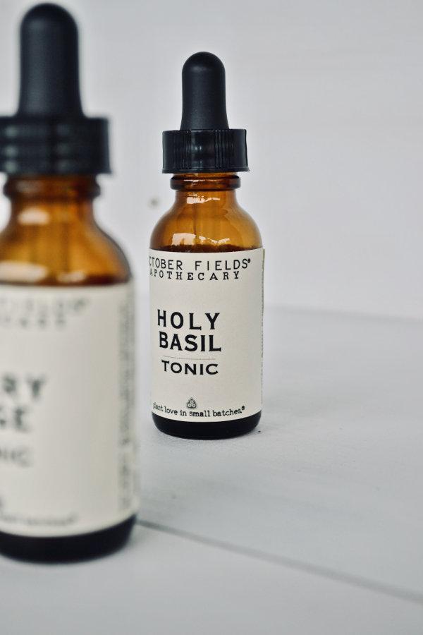 
                  
                    Holy Basil Tincture (Sheng Lou Le) - October Fields
                  
                